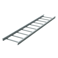 Лоток лестничный 80х800, лонжерон 1,5 мм, L 3 м, горячий цинк DKC (ULM388HDZ)