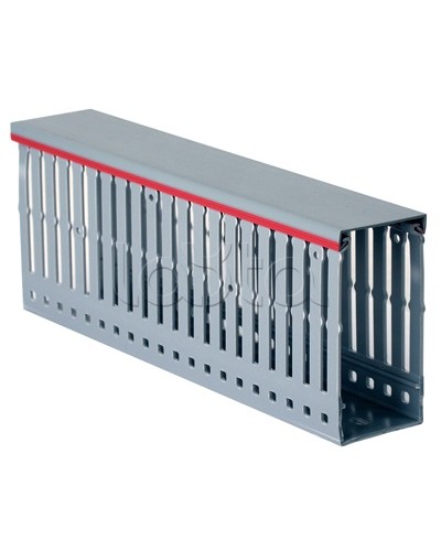 Короб перфорированный, серый RL6 40x60 мм DKC 01107RL (36м/упк) в Благовещенске Кабельные лотки Pintop.ru