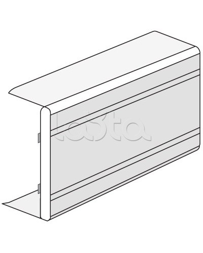 Тройник/отвод NTAN 80x60 мм DKC 01760 в Благовещенске Аксессуары для кабель-канала Pintop.ru
