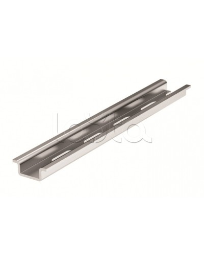 DIN-рейка OMEGA 2F 15.5х5.5 с перфорацией DKC 02130 в Благовещенске Крепежные изделия Pintop.ru
