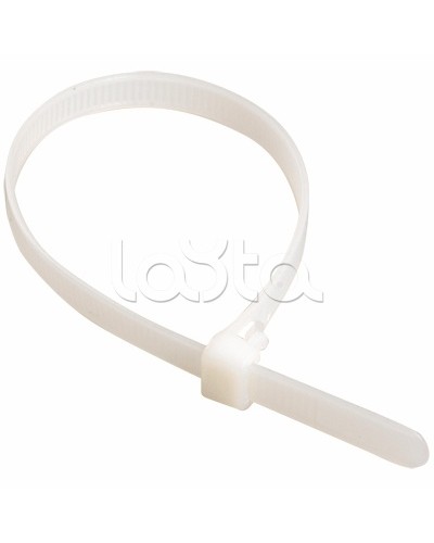 Хомут-стяжка нейлоновый, стандартный P6.6 12.5х850 белый DKC 25241 (100 шт/уп) в Благовещенске Стяжки-хомуты Pintop.ru