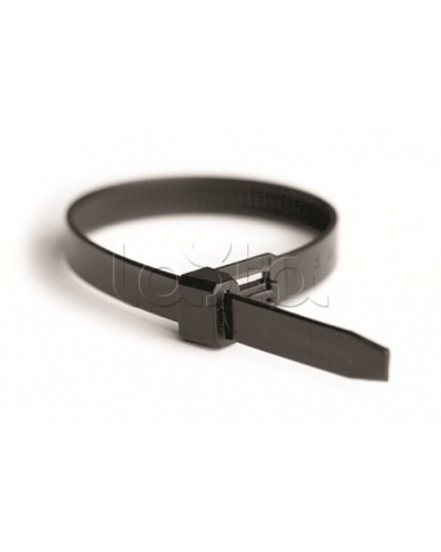 Хомут P6.6 многоразовый, черный, 7,5x200 DKC 25350 в Благовещенске Стяжки-хомуты Pintop.ru