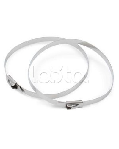 Хомут-стяжка нержавеющая сталь AISI 304 4.6x300 DKC 27406 (50 шт/уп) в Благовещенске Стяжки-хомуты Pintop.ru