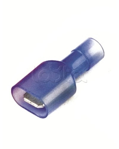 Наконечник плоский полностью изолир. (вилка) 1,5-2,5 кв.мм 6,3х0,8 мм (РППИ-П) DKC 2B22TP в Благовещенске Крепежные изделия Pintop.ru