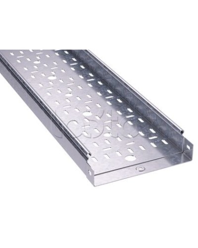Лоток перфорированный 200x50x3000, толщина металла 1.5мм DKC 3526415 в Благовещенске Кабельные лотки Pintop.ru
