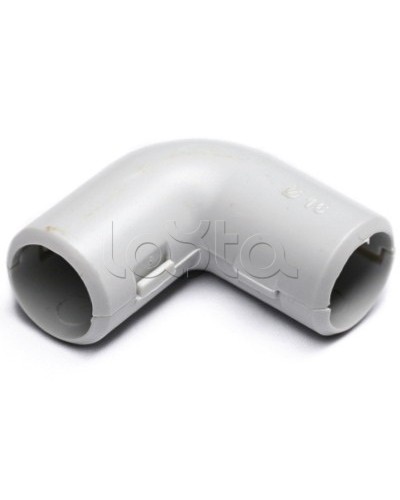 Колено открывающееся, 90 градусов 32 DKC (50532) - Колено открывающееся 90°, номинальный ф32мм, пластик, IP40, RAL 7035 в Благовещенске Повороты, муфты, тройники Pintop.ru