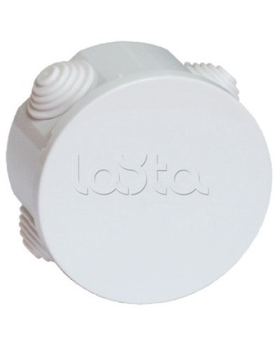 Коробка ответвительная с кабельными вводами, IP44, д.65х35 мм (24 шт/уп) DKC 53500R в Благовещенске Распределительные коробки Pintop.ru