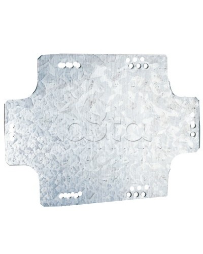 Монтажная пластина из оцинк. стали 206х164х1,5мм, для коробок 240х190мм DKC 59607 в Благовещенске Крепежные изделия Pintop.ru