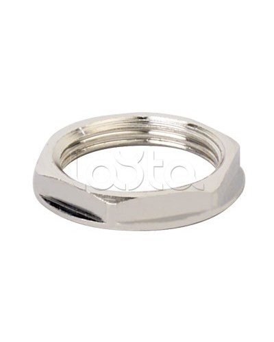 Гайка M16x1,5 никелированная латунь DKC 6006-16A в Благовещенске Крепеж Pintop.ru