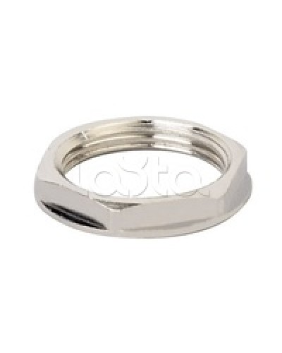 Гайка M12x1,5 никелированная латунь DKC 6006E-12 в Благовещенске Крепежные изделия Pintop.ru