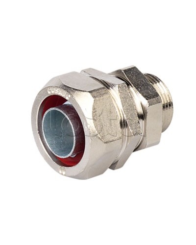 Муфта поворотная металлорукав-коробка DN 20,М25х1,5,наружная резьба DKC 6014-25G в Благовещенске Повороты, муфты, тройники Pintop.ru