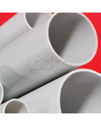 Труба глад. ПВХ 63 мм 3 м тяжёлая атмосферостойкая серый DKC 63563UF в Благовещенске Гладкая труба Pintop.ru