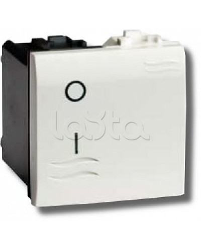 Выключатель двухполюсный белый 2 мод в Благовещенске Аксессуары для стоек и шкафов Pintop.ru