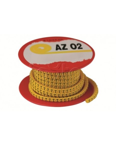 Колечко маркировочное земля, 1,3-2,5мм. черное на желтом DKC AZO212BY в Благовещенске Аксессуары для кабель-канала Pintop.ru