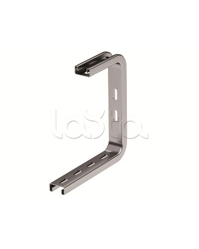 Консоль легкая потолочная DS осн.150 мм, длина 190 мм, цинк-ламельная DKC / ДКС (BBA3015ZL) в Благовещенске Аксессуары для лотков Pintop.ru