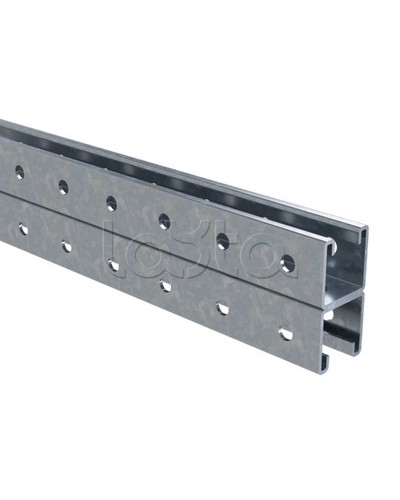 Профиль С-образный двойной L1800 толщина 2.5мм, горячеоцинкованный DKC (BPD4118HDZ) в Благовещенске Аксессуары для лотков Pintop.ru