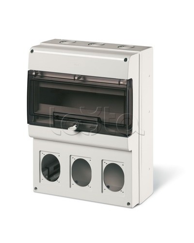 Корпус на 16 модулей и 3 поста с основанием 70х87 мм. Тип M400 DKC DIS6724316 в Благовещенске Аксессуары для стоек и шкафов Pintop.ru