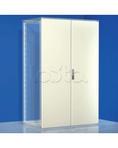 Дверь сплошная, двустворчатая, для шкафов DAE/CQE, 2000 x 800 мм DKC R5CPE2081 в Благовещенске Аксессуары для стоек и шкафов Pintop.ru