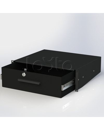 Ящик выдвижной с ключом RAL9005 DKC R5ITCPD2HEB в Благовещенске Крепежные изделия Pintop.ru