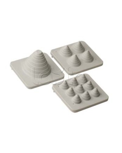 Ввод кабельныймембранный 4х21мм 4 отверстий диаметр 47мм (20 шт/уп) DKC R5MP01 в Благовещенске Аксессуары для стоек и шкафов Pintop.ru