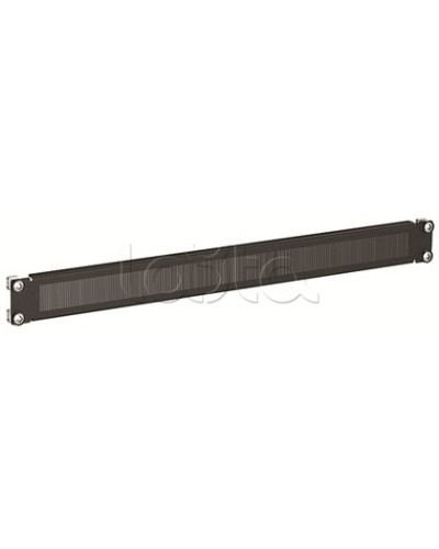 Ввод кабельный с щеточным буртиком 19, 1U DKC (R5SPZ191HE) в Благовещенске Аксессуары для стоек и шкафов Pintop.ru