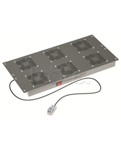 Потолочный вентиляторный модуль, с термостатом 6 вент. для крыши Ш= 600мм DKC R5VSIT6006FT в Благовещенске Вентиляторные модули Pintop.ru