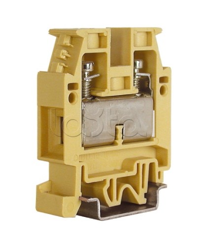 зажим бежевый 16 кв.мм DKC ZCB510 в Благовещенске Аксессуары для стоек и шкафов Pintop.ru