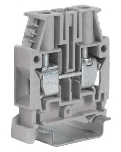 зажим серый 16 кв.мм DKC ZCBC16GR-RET в Благовещенске Аксессуары для стоек и шкафов Pintop.ru