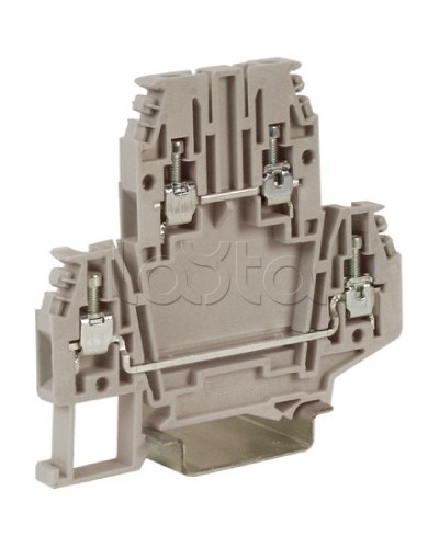 Зажим клеммный проходной 2.5 кв.мм DKC ZDB100GR в Благовещенске Клеммные колодки Pintop.ru