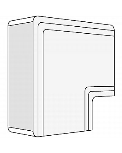 Угол плоский 100x80 NPAN DKC 01749 в Благовещенске Аксессуары для кабель-канала Pintop.ru