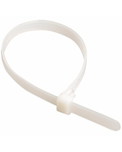 Хомут-стяжка нейлоновый, стандартный P6.6 7.8x180 белый DKC 25223 (100 шт/уп) в Благовещенске Стяжки-хомуты Pintop.ru