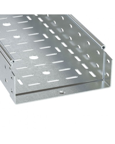Лоток перфорированный 200х80 L3000 толщ.1,0 мм, горячеоцинкованный DKC (3530410HDZ) в Благовещенске Кабельные лотки Pintop.ru