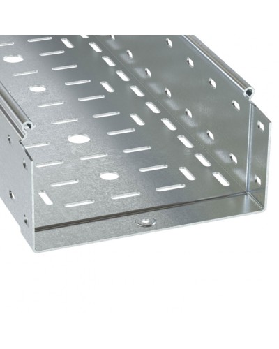 Лоток перфорированный 100х100 L3000 толщ.1,0 мм, горячеоцинкованный DKC (3534110HDZ) в Благовещенске Кабельные лотки Pintop.ru