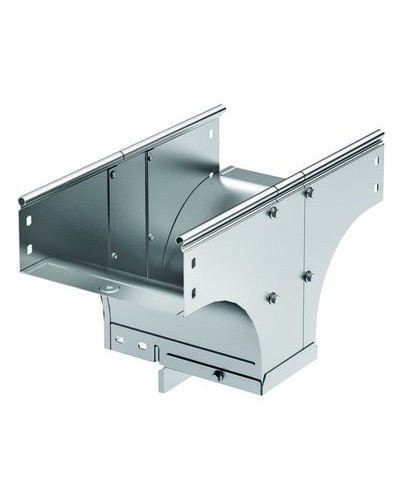 Ответвитель-переходник TDSR T-обр. вертикальный 500/200 в комплекте с крепежными элементами и соединительными в Благовещенске Аксессуары для лотков Pintop.ru