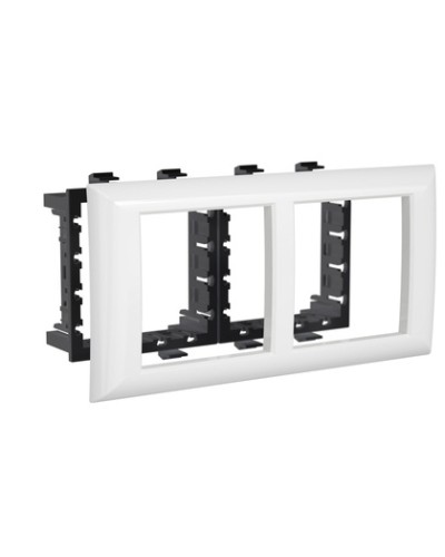 Рамка-суппорт Avanti белый для In-liner Front, 4 мод. DKC 4400914 в Благовещенске Аксессуары для лотков Pintop.ru