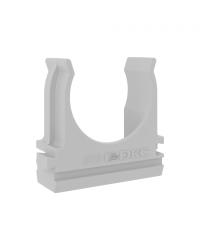 Держатель с защелкой, д.25мм DKC (51025R) в Благовещенске Держатели, клипсы, скобы Pintop.ru