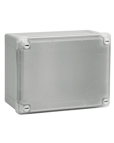 Коробка ответвит. с гладкими стенками, прозрачная, IP56, 240х190х90 мм DKC 54220 в Благовещенске Распределительные коробки Pintop.ru
