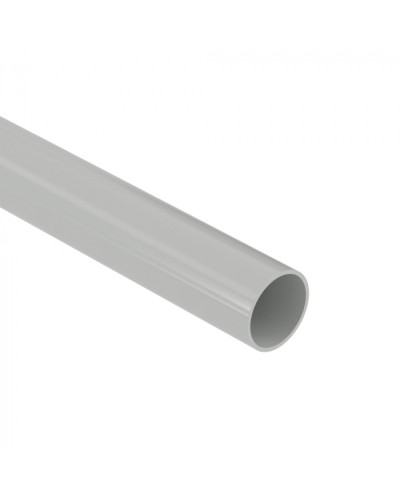 Труба глад. ПВХ 25 мм лёгкая серый (40 м) DKC (62925R) в Благовещенске Гладкая труба Pintop.ru