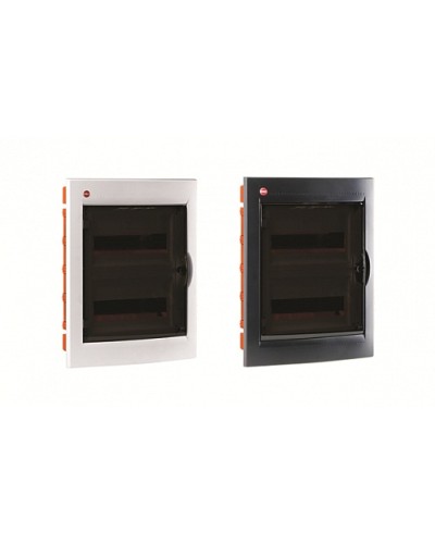 Щиток встраиваемый 24 мод.,IP 41 , черный DKC 82524 в Благовещенске Аксессуары для стоек и шкафов Pintop.ru