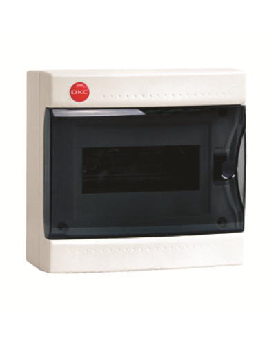 Щиток настенный с усиленным клеммным блоком, 8 модулей, IP41, цвет белый DKC 84708 в Благовещенске Боксы для автоматов Pintop.ru