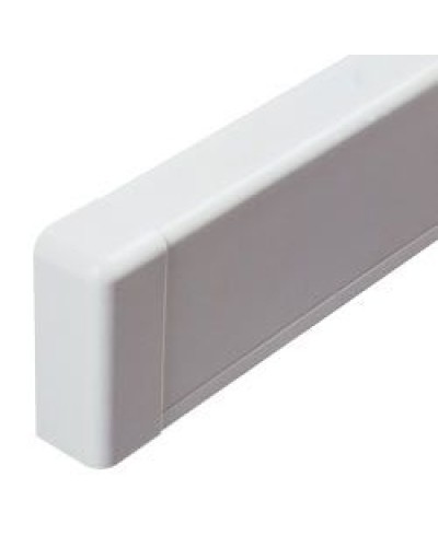 Заглушка для плинтусного короба 100х40 мм белый DKC AIR10045 в Благовещенске Аксессуары для стоек и шкафов Pintop.ru