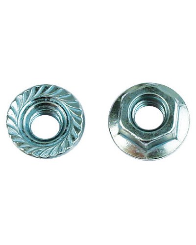 Гайка с насечкой, препятствующей откручиванию М6 DKC CM100600 в Благовещенске Крепеж Pintop.ru