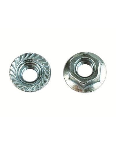 Гайка М12 с насечкой, горячеоцинкованная DKC / ДКС (CM101200HDZ) в Благовещенске Аксессуары для лотков Pintop.ru