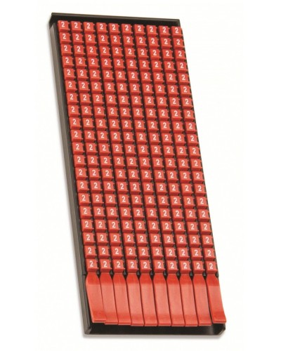 Маркер для кабеля сечением 1,5-2,5мм символ „B” DKC MKCBS2 в Благовещенске Крепежные изделия Pintop.ru