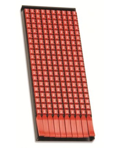 Маркер для кабеля сечением 0,5-1,5мм символ „O” DKC MKCOS1 в Благовещенске Крепежные изделия Pintop.ru