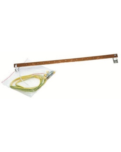 Шина медная заземленная DKC R5SGB19 в Благовещенске Аксессуары для стоек и шкафов Pintop.ru