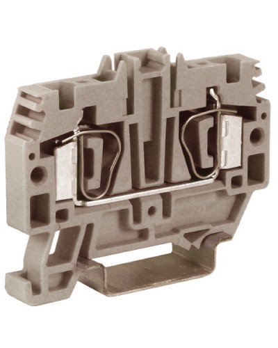 Зажим 4 кв.мм серый DKC ZHM250GR в Благовещенске Держатели, клипсы, скобы Pintop.ru