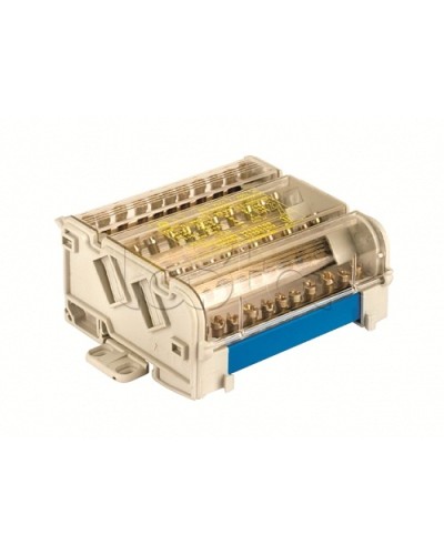 Блок распределительный на DIN рейку 2р 125А, 11х6мм 2х7,5мм 2x9мм. DKC BD125152 в Благовещенске Блоки розеток Pintop.ru