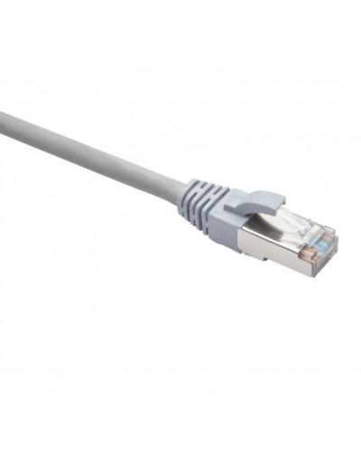 Шнур коммутационный F/UTP категория 5e LSZH нг(А)-HF 1,0 м, серый Datarex DR-191007 в Благовещенске Патчкорды (медные) Pintop.ru