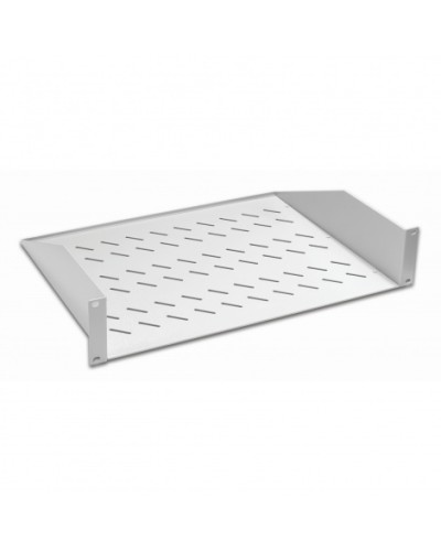 Полка консольная 19, 2U глубина 350мм, нагрузка до 25 кг, сер. Datarex DR-412210 в Благовещенске Полки для шкафов и стоек Pintop.ru